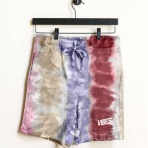 tie dye shorts